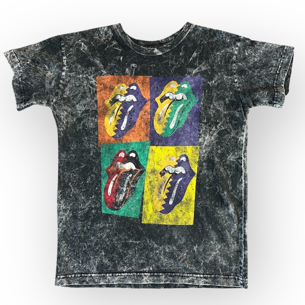 The Rolling Stones Women’s Acid Wash Tee